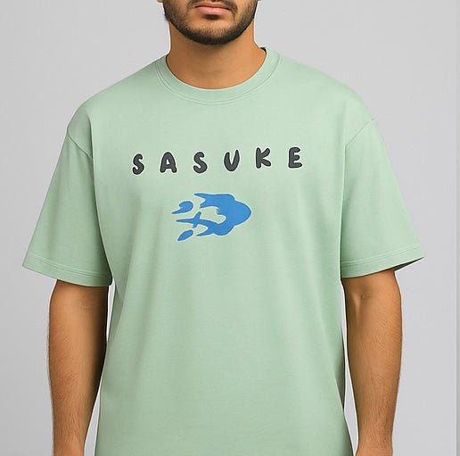 Oversized Anime Printed T-Shirt – Sansuke Graphic | Premium Streetwear Fit - ZONERO