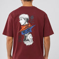 ZONERO Gojo x Sukuna Graphic Tee – Jujutsu Kaisen Anime Streetwear Oversized T-Shirt