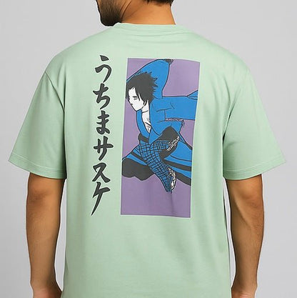Oversized Anime Printed T-Shirt – Sansuke Graphic | Premium Streetwear Fit - ZONERO